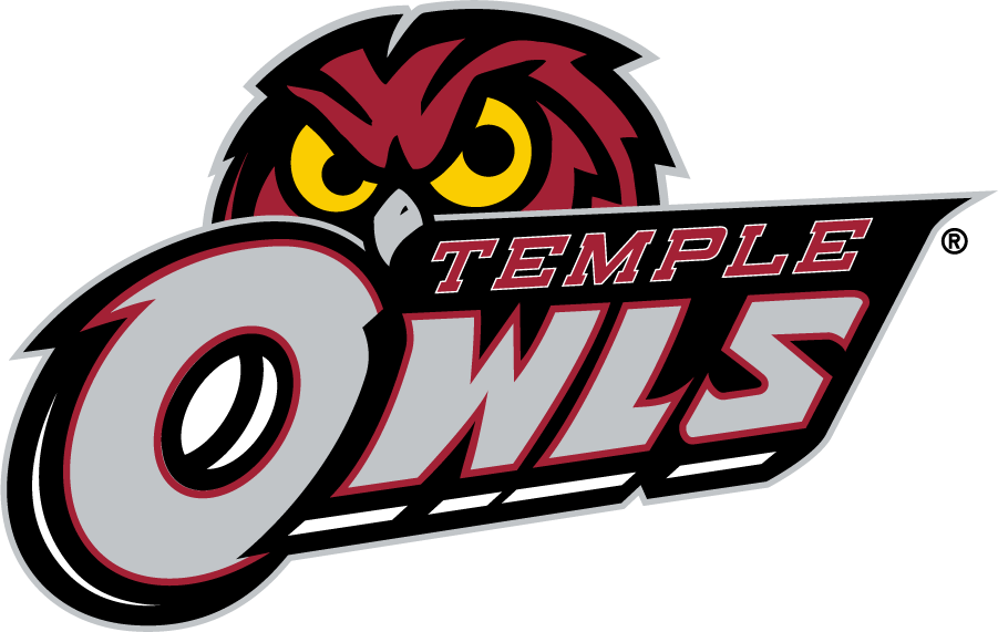 Temple Owls 2014-2017 Secondary Logo v3 iron on transfers for T-shirts